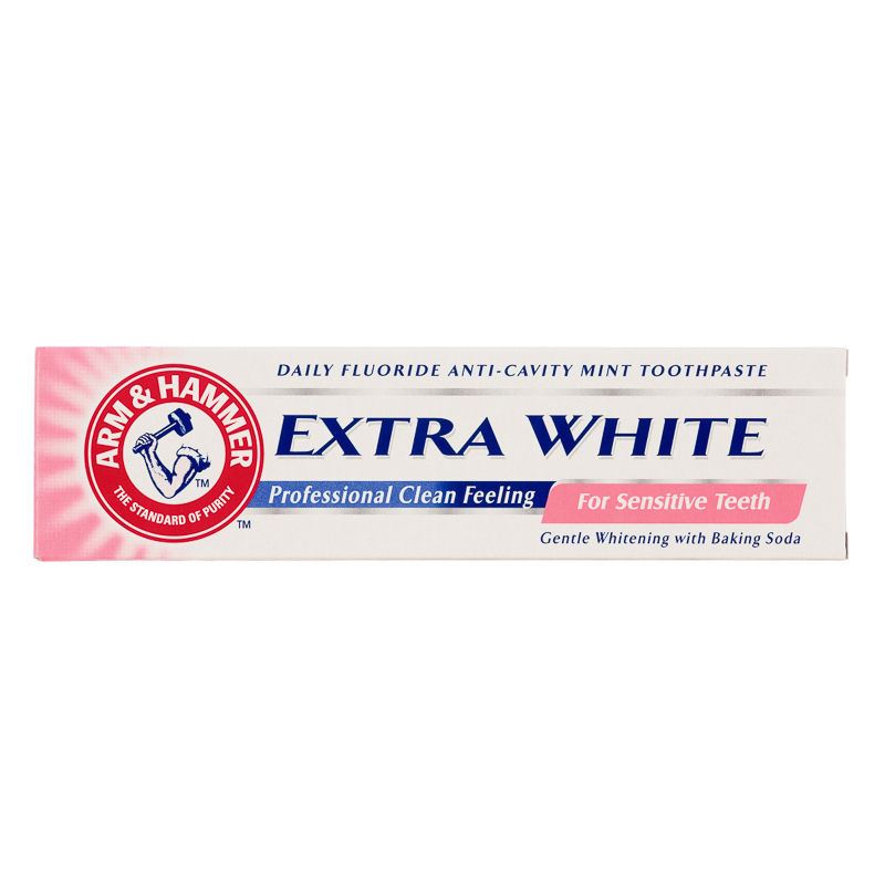 ARM AND HAMMER EXTRA WHITE TOOTHPASTE FOR SENSITIVE TEETH