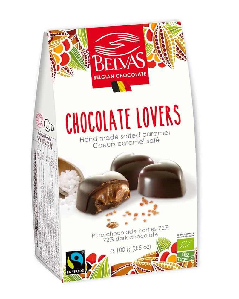 Belvas Organic Hearts 100g
