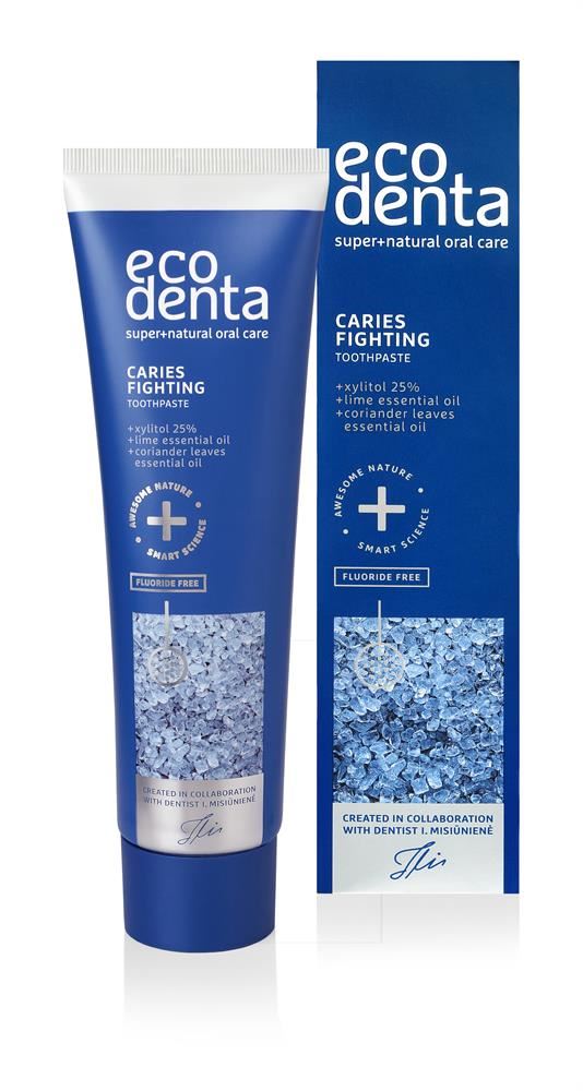 Ecodenta caries fighting toothpaste with xylitol 100ml