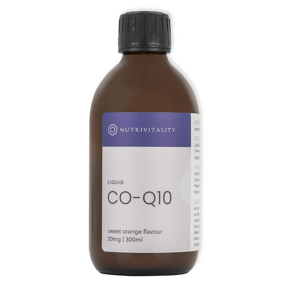 Nutrivitality CoQ10 Bottle Sweet Orange Flavour 300ml
