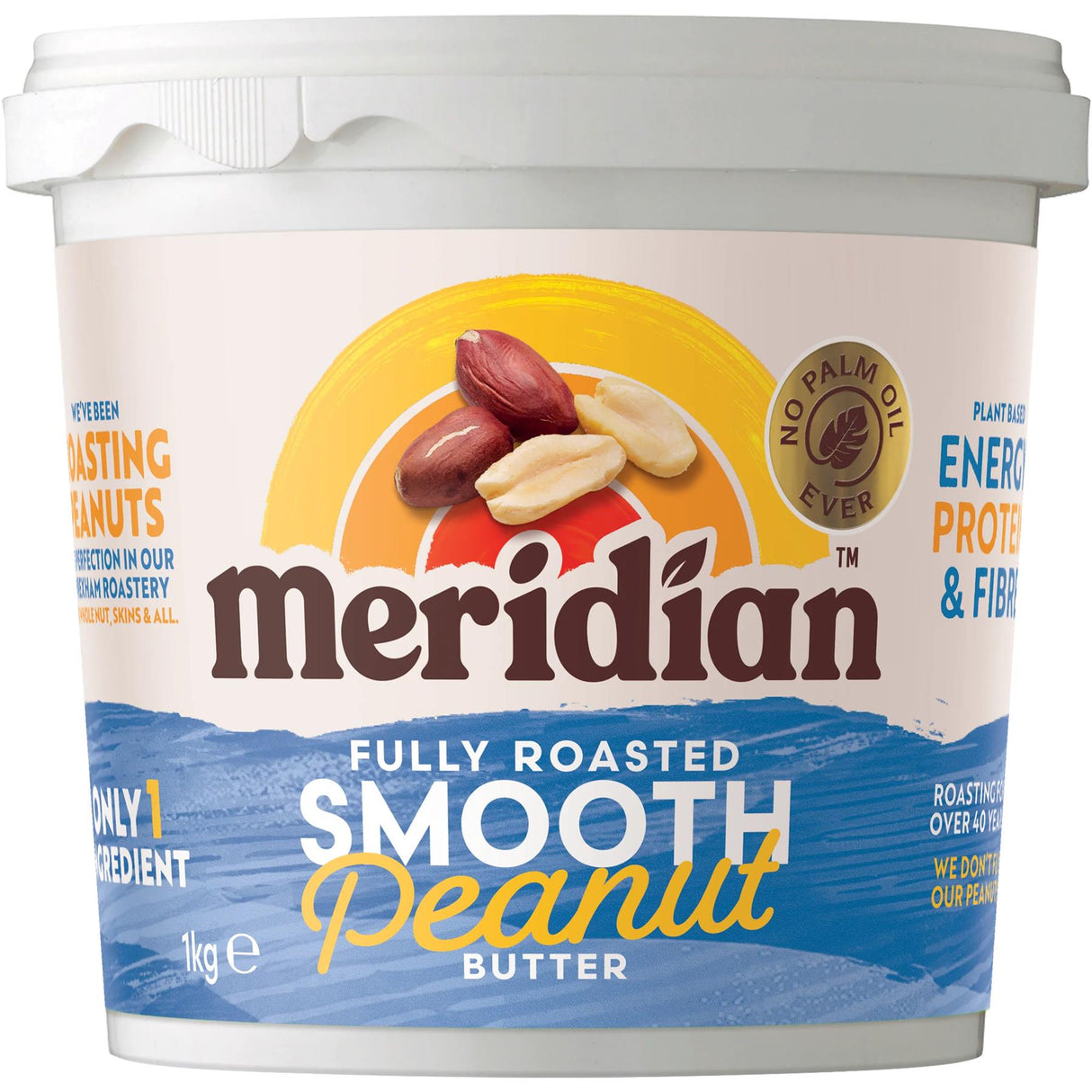 Meridian Smooth Peanut Butter 100% 1000g