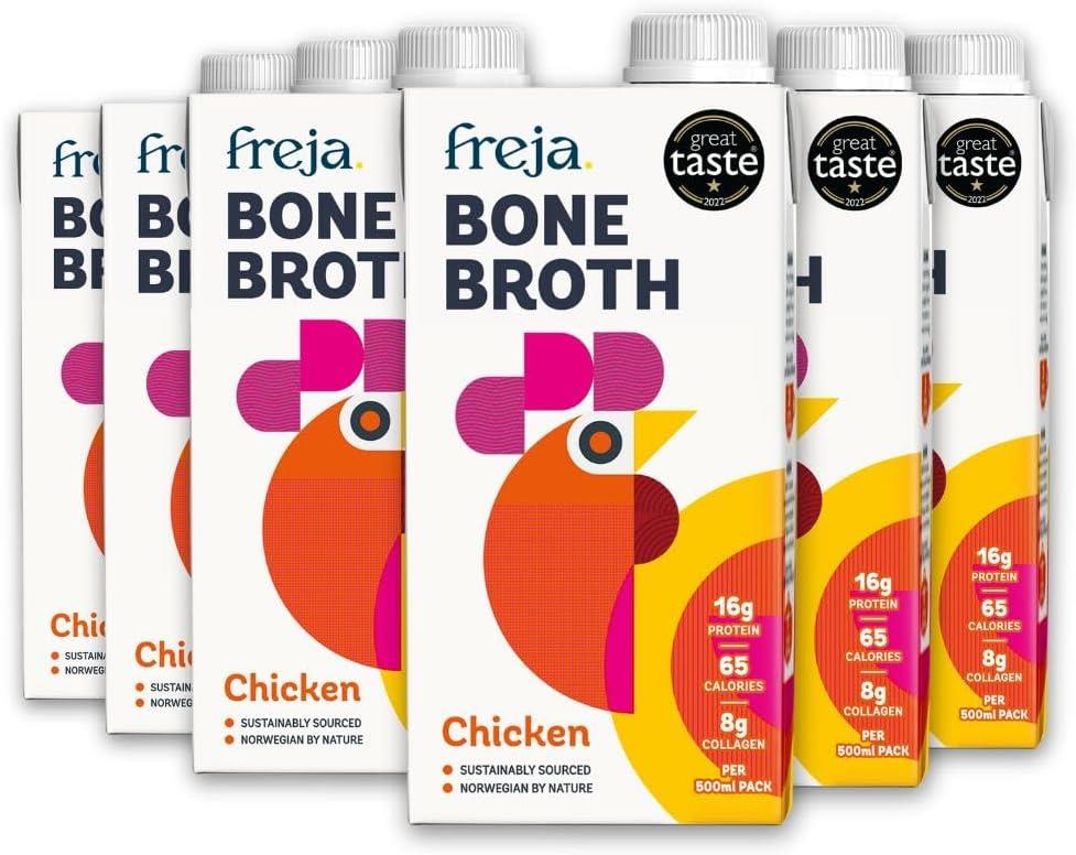 Take Stock Freja Chicken Bone Broth 500ml - 6 Pack