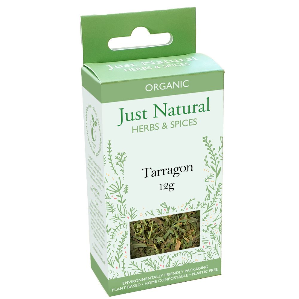 Just Natural Herbs Organic Tarragon (Box) 12g