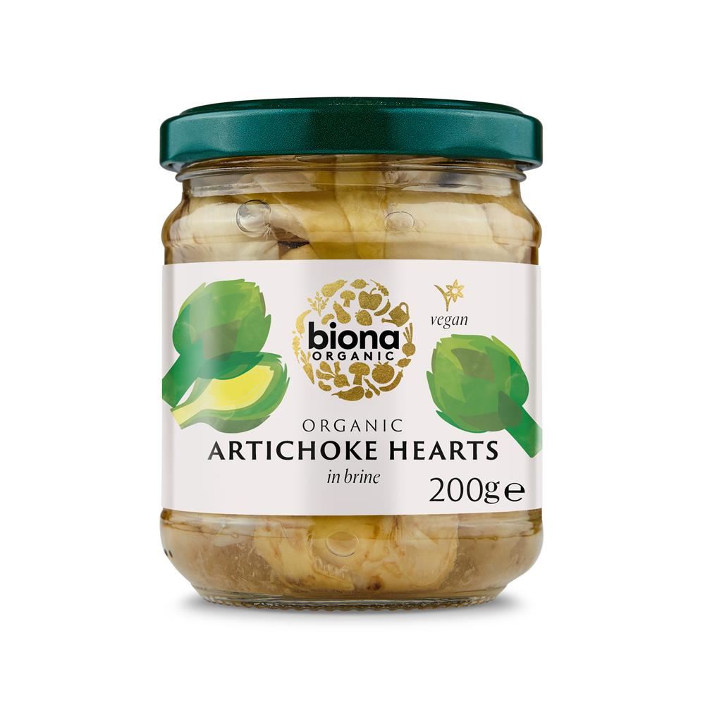Biona Organic Artichoke Hearts 200g