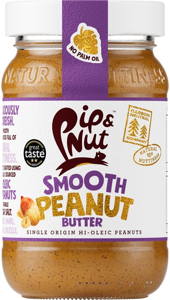 Pip and Nut Smooth Peanut Butter 300g