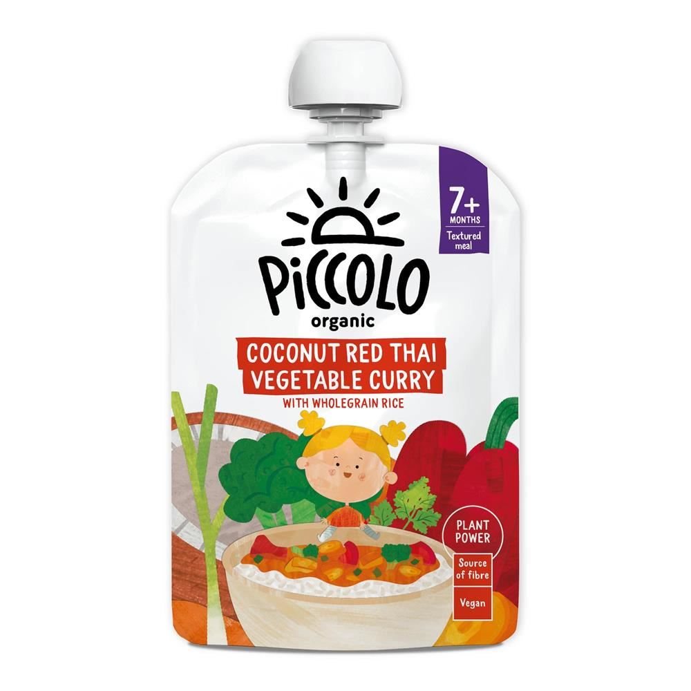 Piccolo Organic Vegetable Red Thai Curry Stage 2 130g