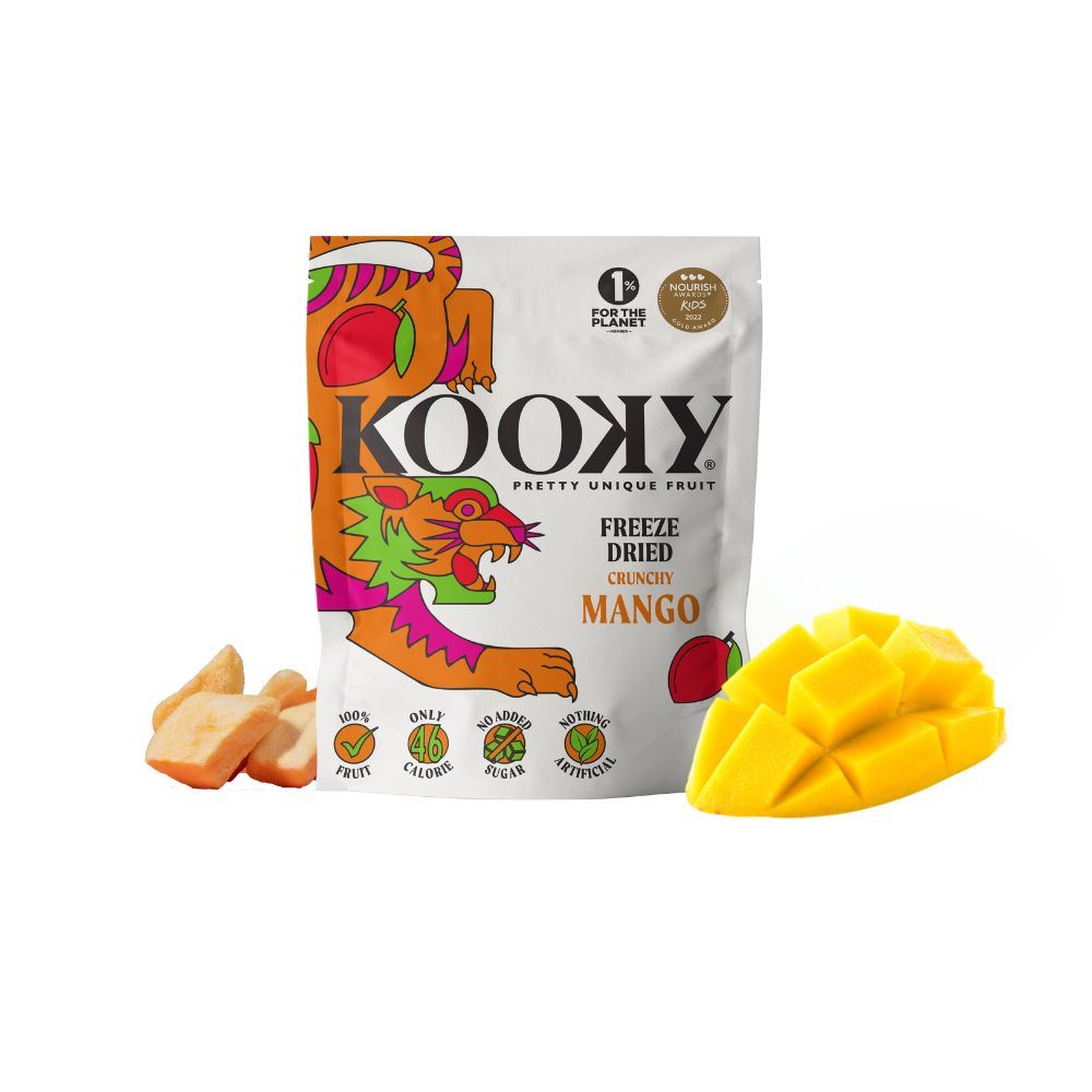 Kooky Freeze Dried Mango - Crispy 12g - 12 Pack