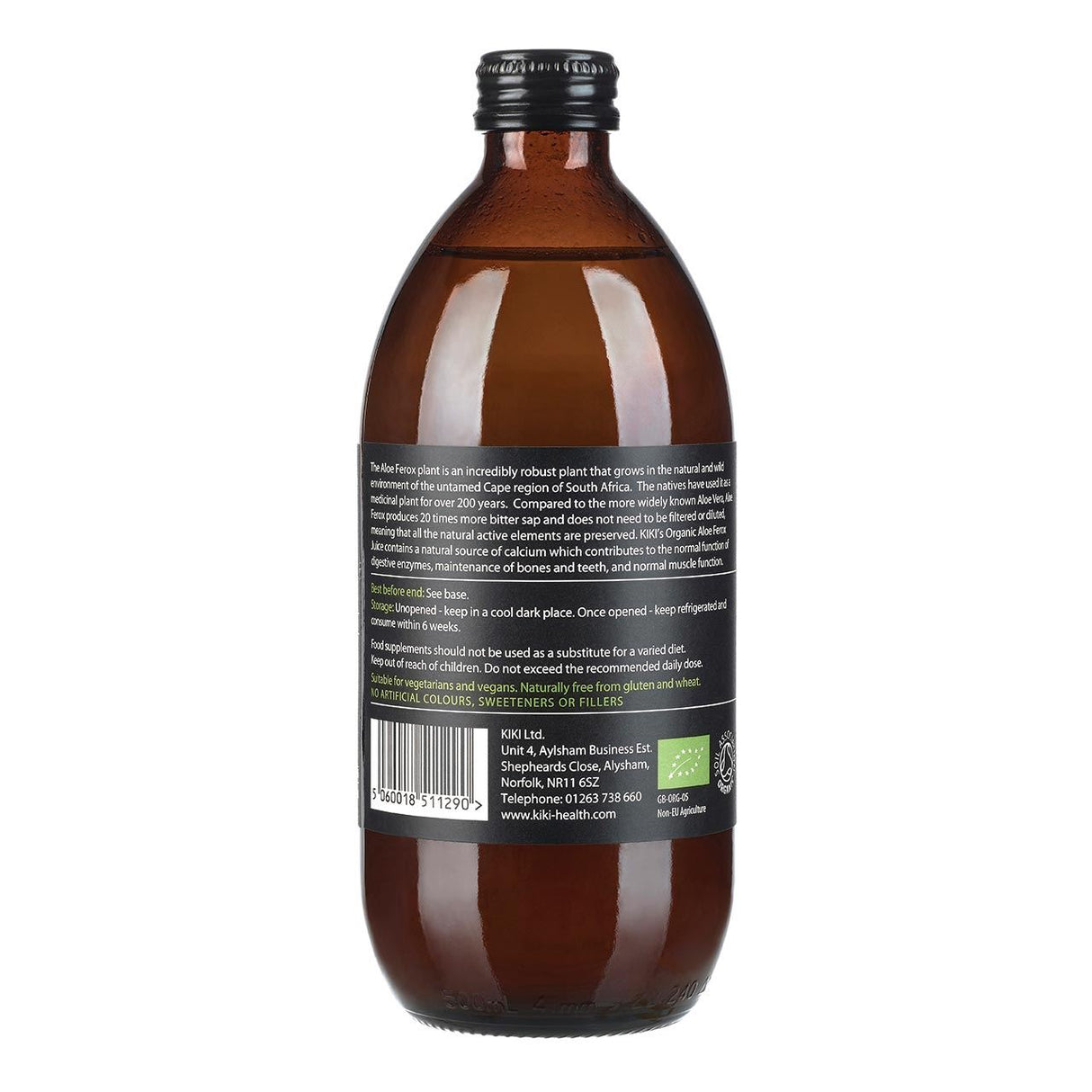 Kiki Health Organic Aloe Ferox Juice - 500ml