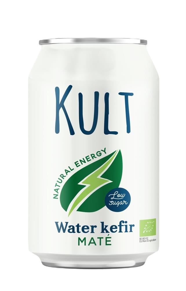 KULT Kefir Water Mate Organic 330ml Can