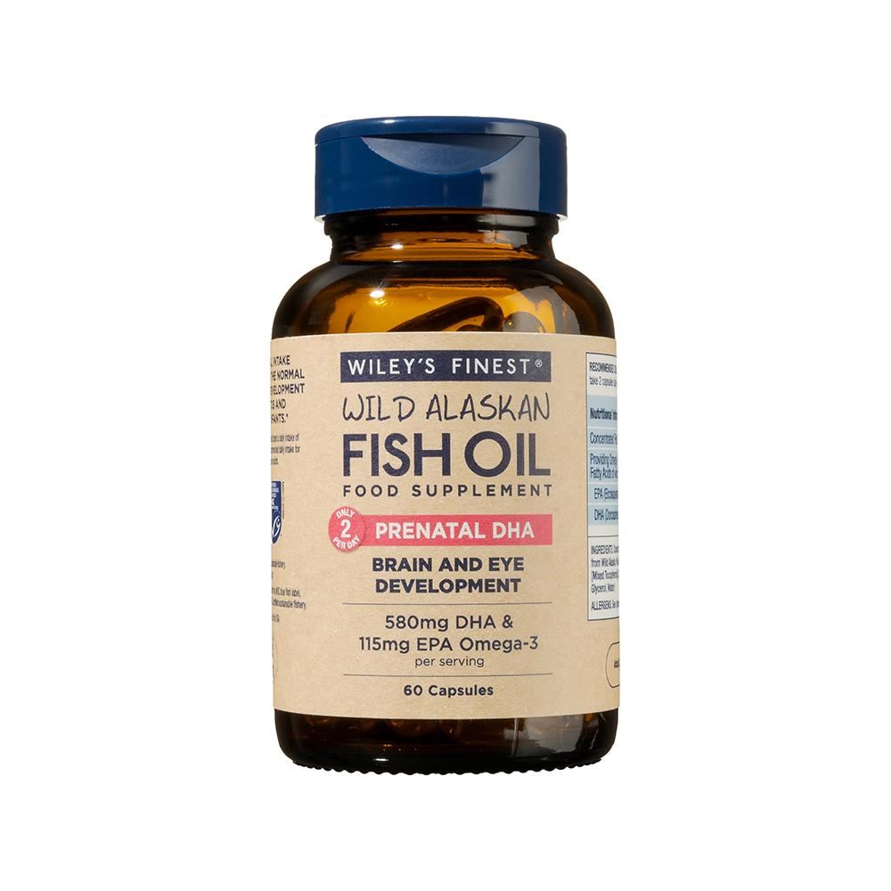 Wiley's Finest UK Prenatal DHA 60 Capsules