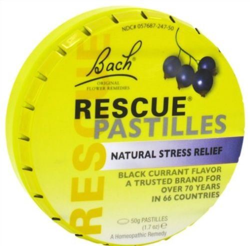 Bach Rescue Pastilles Blackcurrant 50g