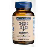 Wiley's Finest UK Vitamin K2 + D3 + Omega-3 60 Gelcaps