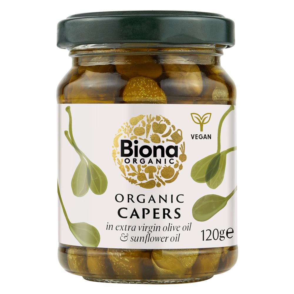 Biona Organic Capers 120g
