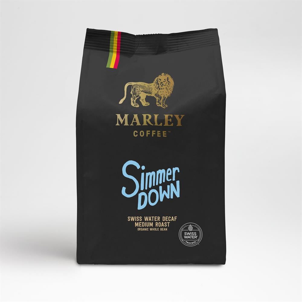 Marley Coffee Swiss Water Process Decaffeinated Organic Coffee 227g