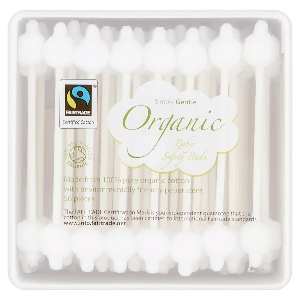 Simply Gentle Organic Baby Safety Buds 72 sticks