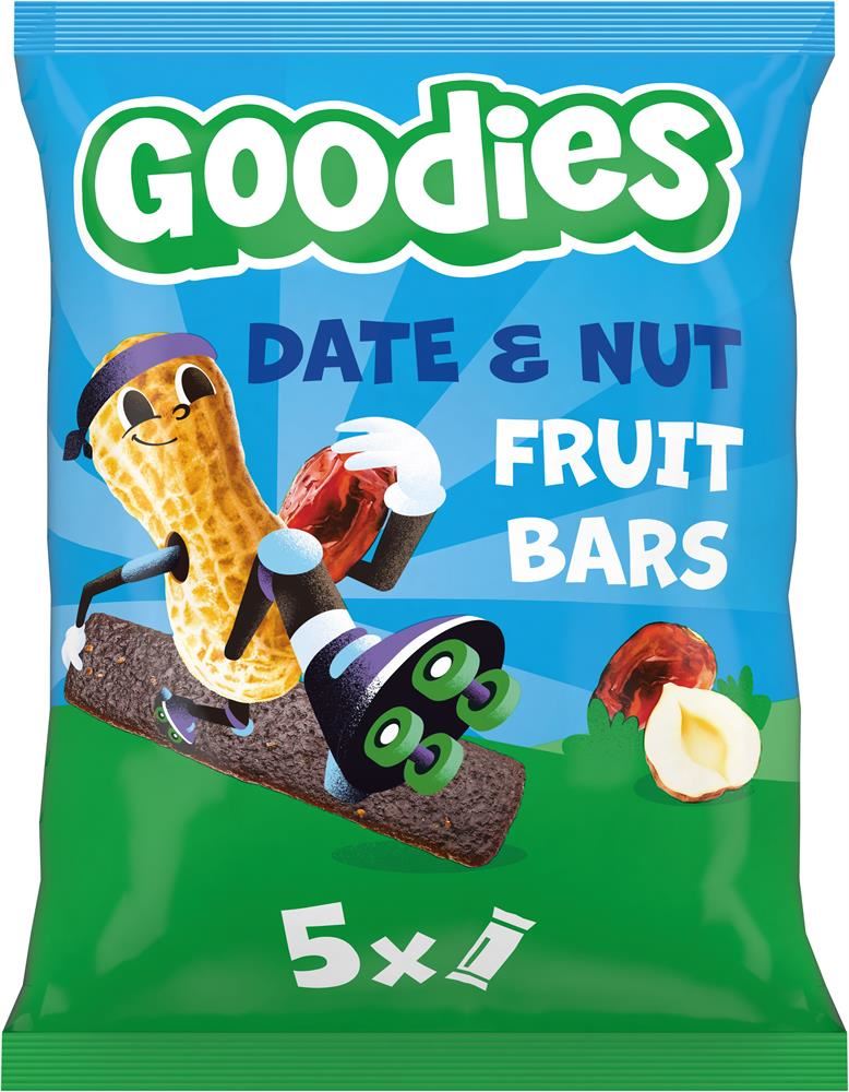 Goodies Kids Snack Date & Nuts Fruit Bars MP 5x20g