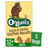 Organix Gruffalo Cocoa & Vanilla Biscuits Multipacks 5 x 20g
