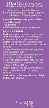 Vitabiotics Wellteen Her Plus - 28 Tablets + 28 Capsules