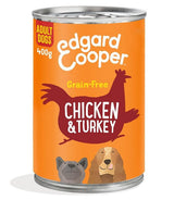 Edgard and Cooper Wet Dog Food Chicken & Turkey 400g - 6 Pack