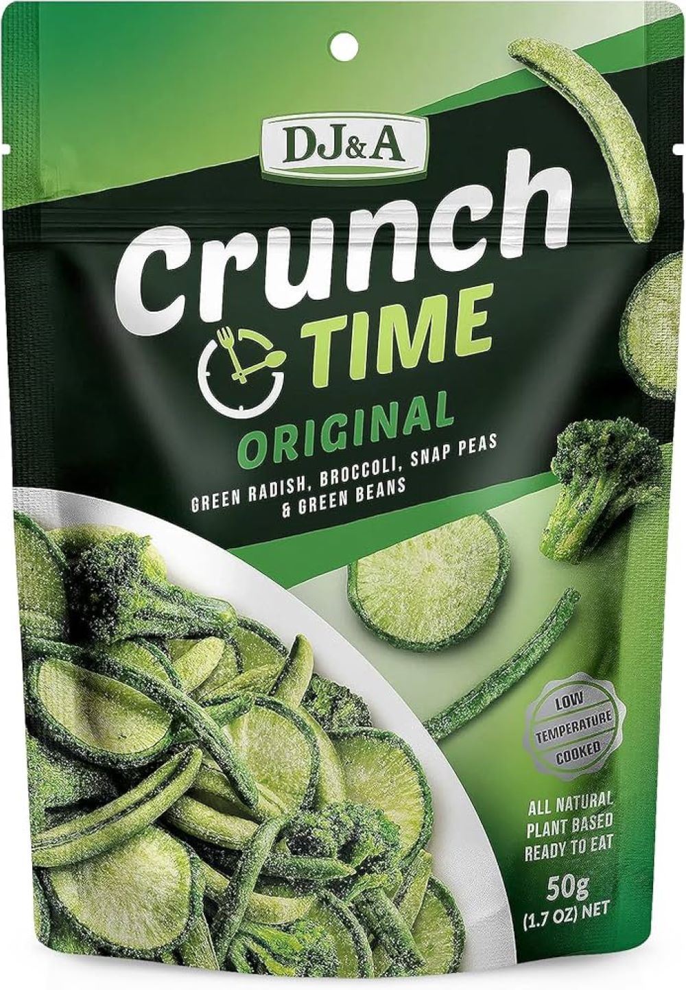 DJ & A DJ&A Crunch Time Original 50g - 9 Pack