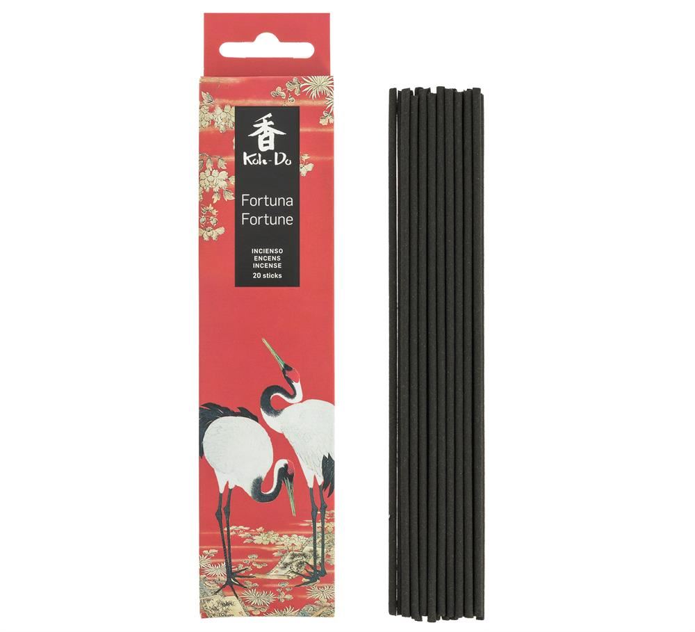 Tierra Zen Koh Do Incense - Fortune 20 Sticks - 12 Pack