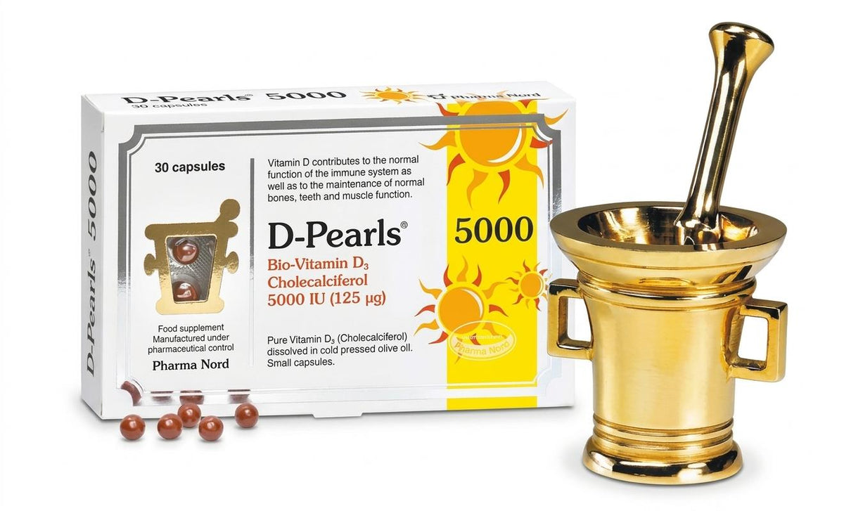 Pharma Nord D-Pearls 5000IU (125mcg) - 30 Capsules - image 2