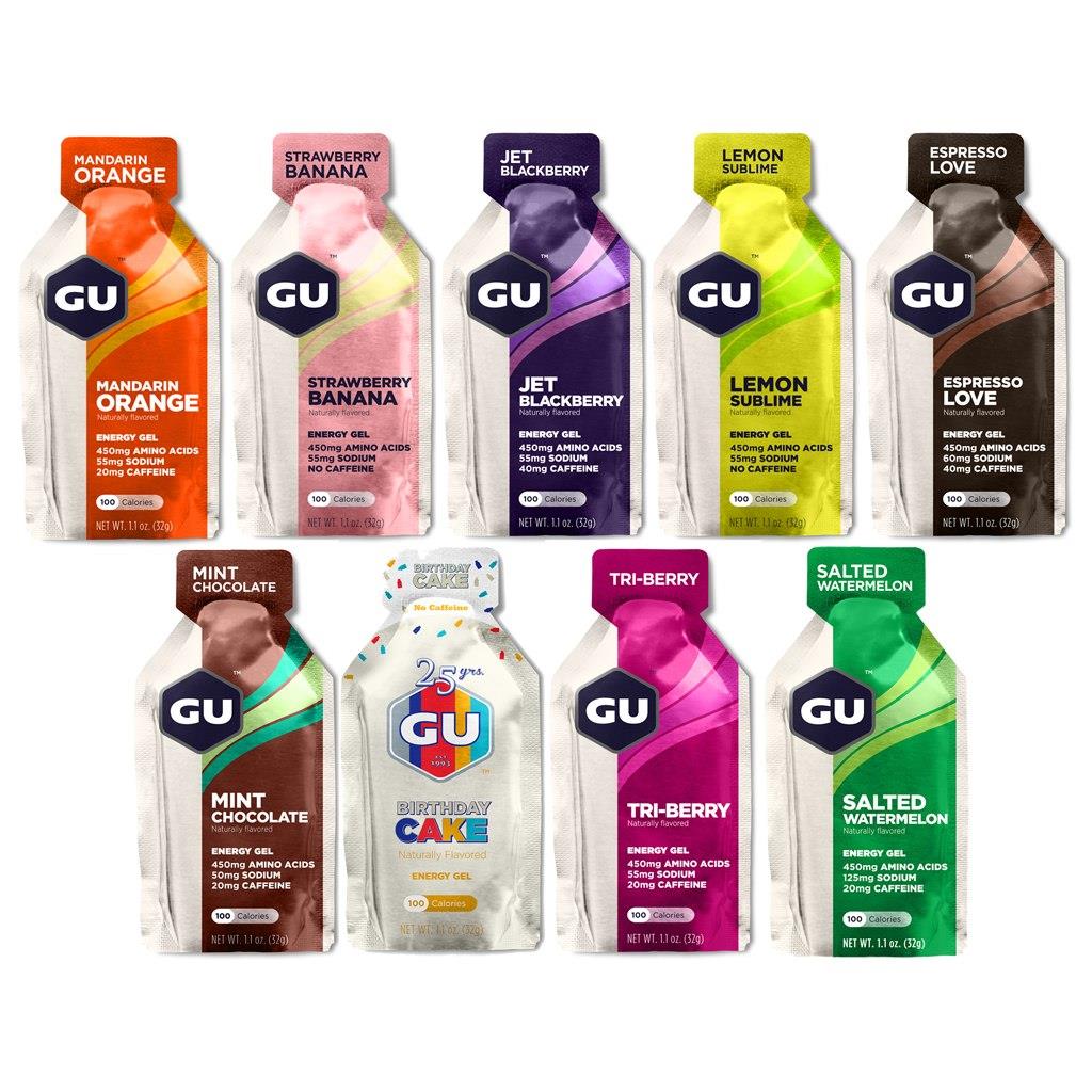 Gu Energy Gels All Flavours - 32g - Pack of 24