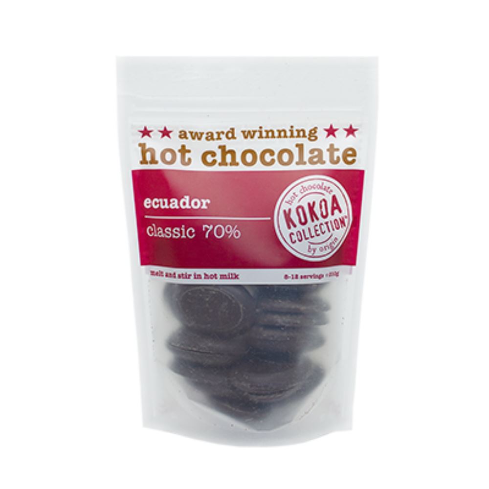 Kokoa Ecuador 70% Hot Chocolate 210g