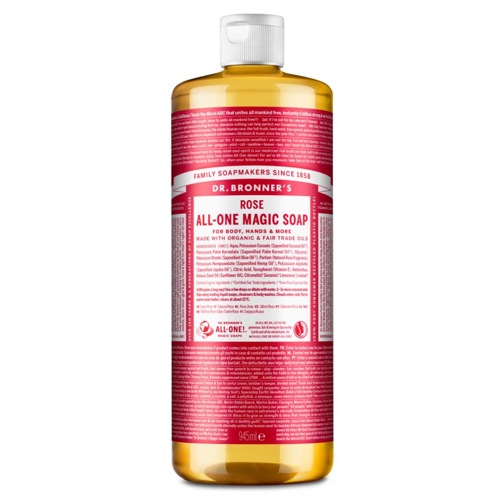 Dr Bronner Organic Rose All-One Magic Soap 945ml