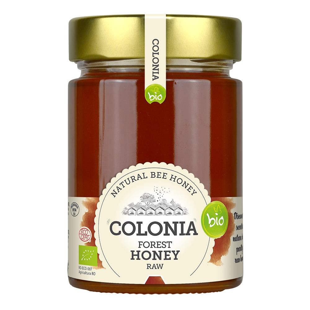 Colonia Organic Forest Raw Honey 420g