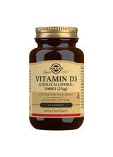 Solgar Vitamin D3 (Cholecalciferol) 1000 IU (25 µg) - 90 Tablets