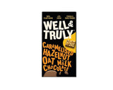 Well and Truly Oat M&lk Chocolate with Caramelised Hazelnuts Bar 90g - 10 Pack