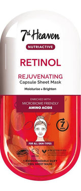 7th Heaven Nutriactive Retinol Sheet Mask - 12 Pack