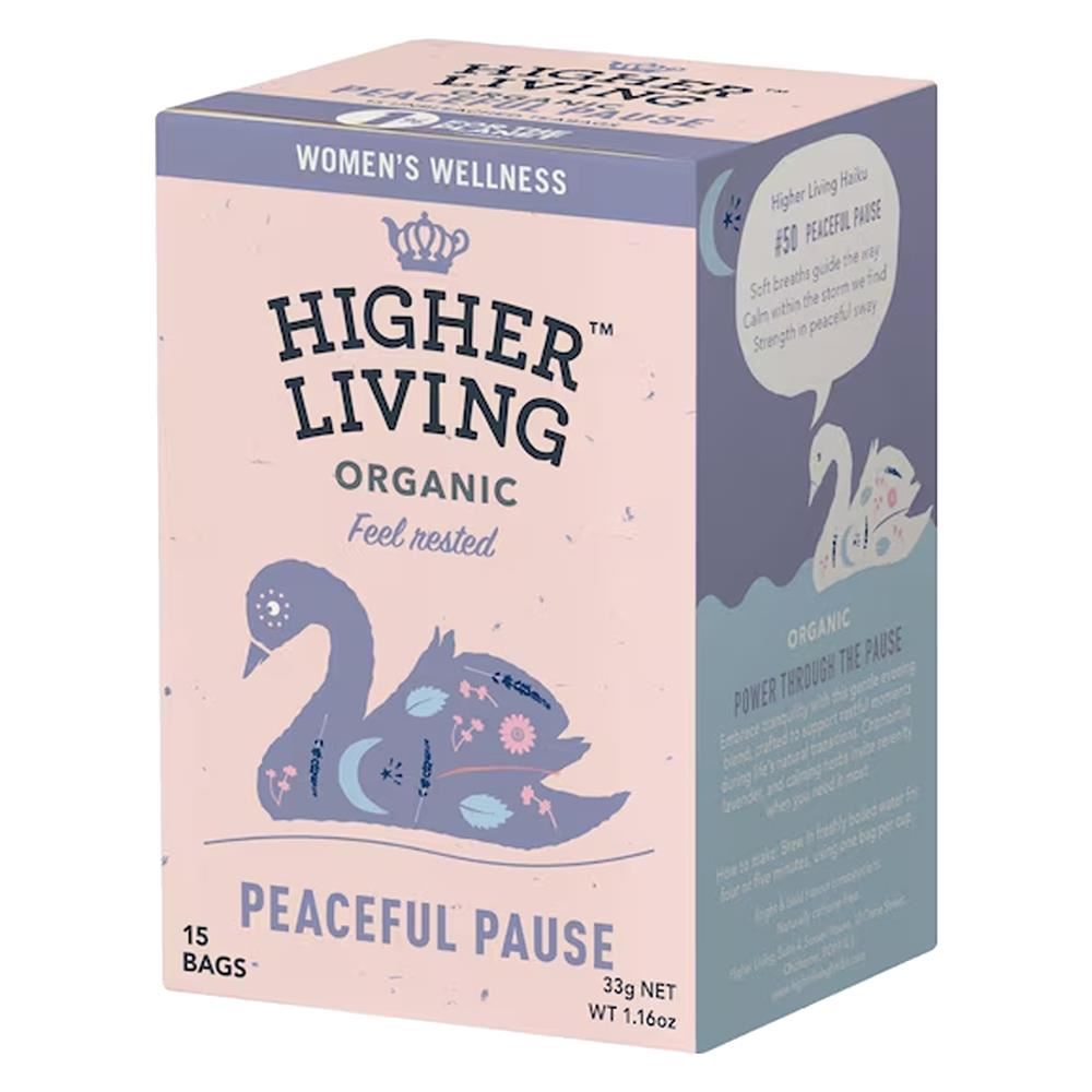 Higher Living Womens Peaceful Pause Tea - 15 bags - 2 Pack