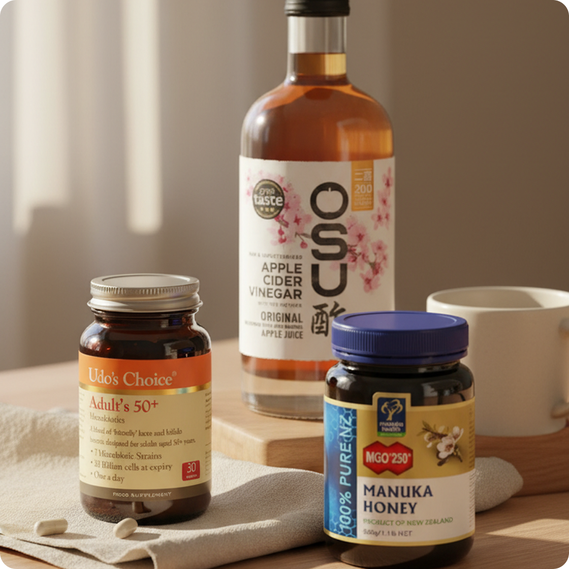 Food-first wellness, built for daily life
