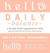 Hello Wellness Hello Daily Balance - whole body wellbeing 400mg 30 caps