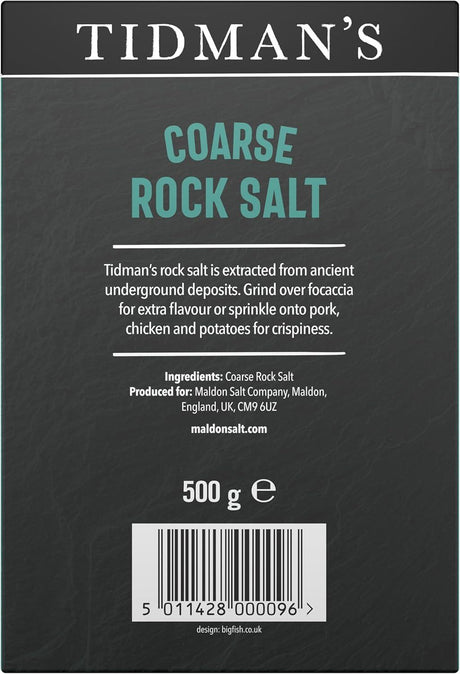 Tidmans Rock Salt 500g