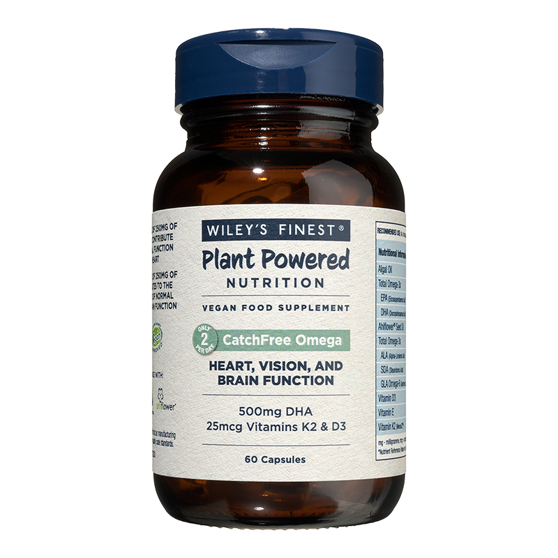 Wiley's Finest Catch Free Omega 850mg 60 Vegan Capsules