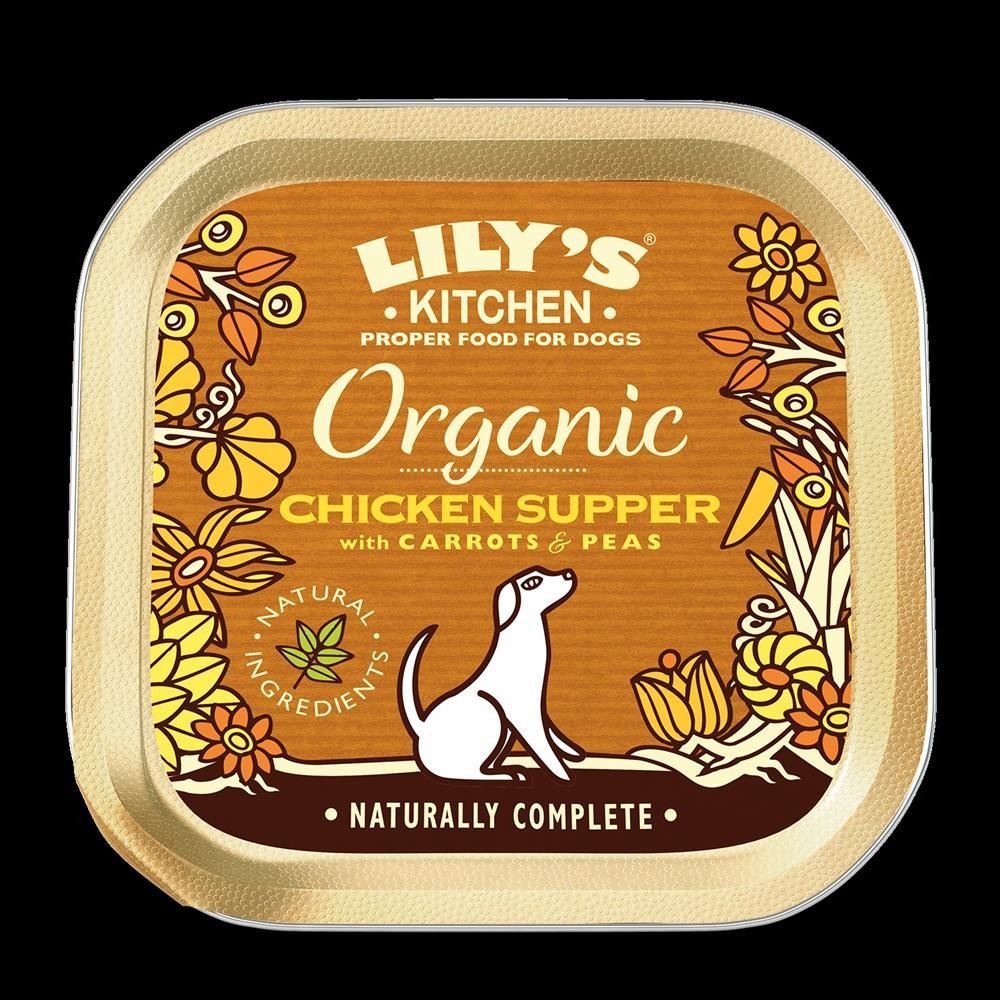 Lilys Kitchen Organic Chicken Supper for Dogs 150g - 11 Pack