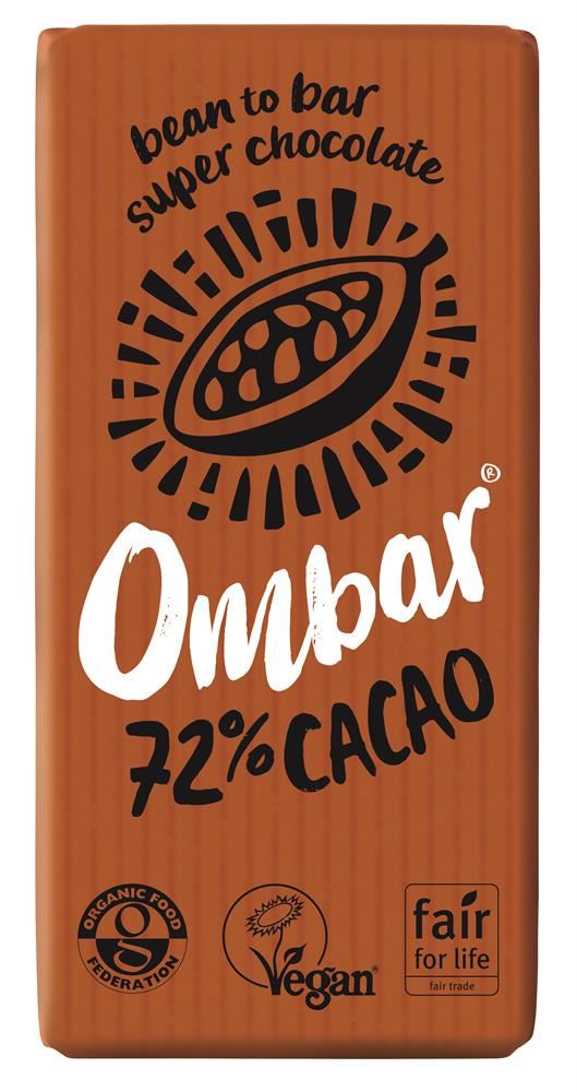 Ombar 72% Cacao 35g - 10 Pack