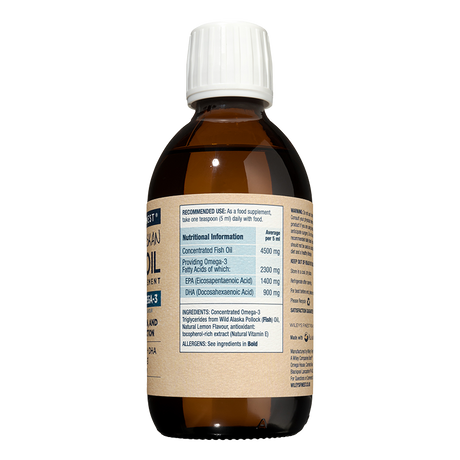 Wiley's Finest UK Peak Omega-3 Liquid 250ml