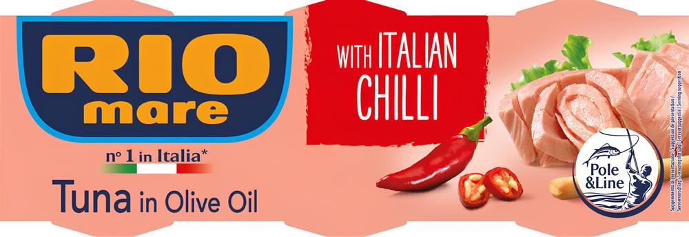 Rio Mare Tuna with Italian Chilli 3 x 65g
