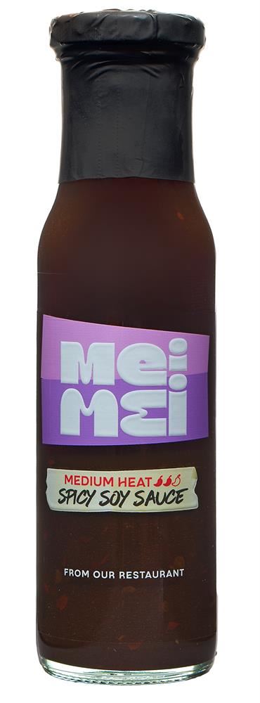 Mei Mei Spicy Soy Sauce Marinade Cooking Sauce Medium Heat 275g