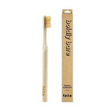 From Earth to Earth Bamboo Tooth Brush Boldly Bare Natural Firm 1 Unit