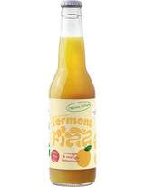 Gut Food Ferment Fizz Orange Mango Fermented Prebiotic Lemonade 330ml - 3 Pack