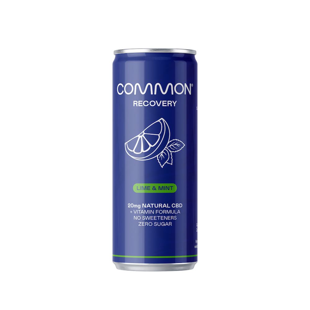 Common Sparkling Lime & Mint CBD 330ml