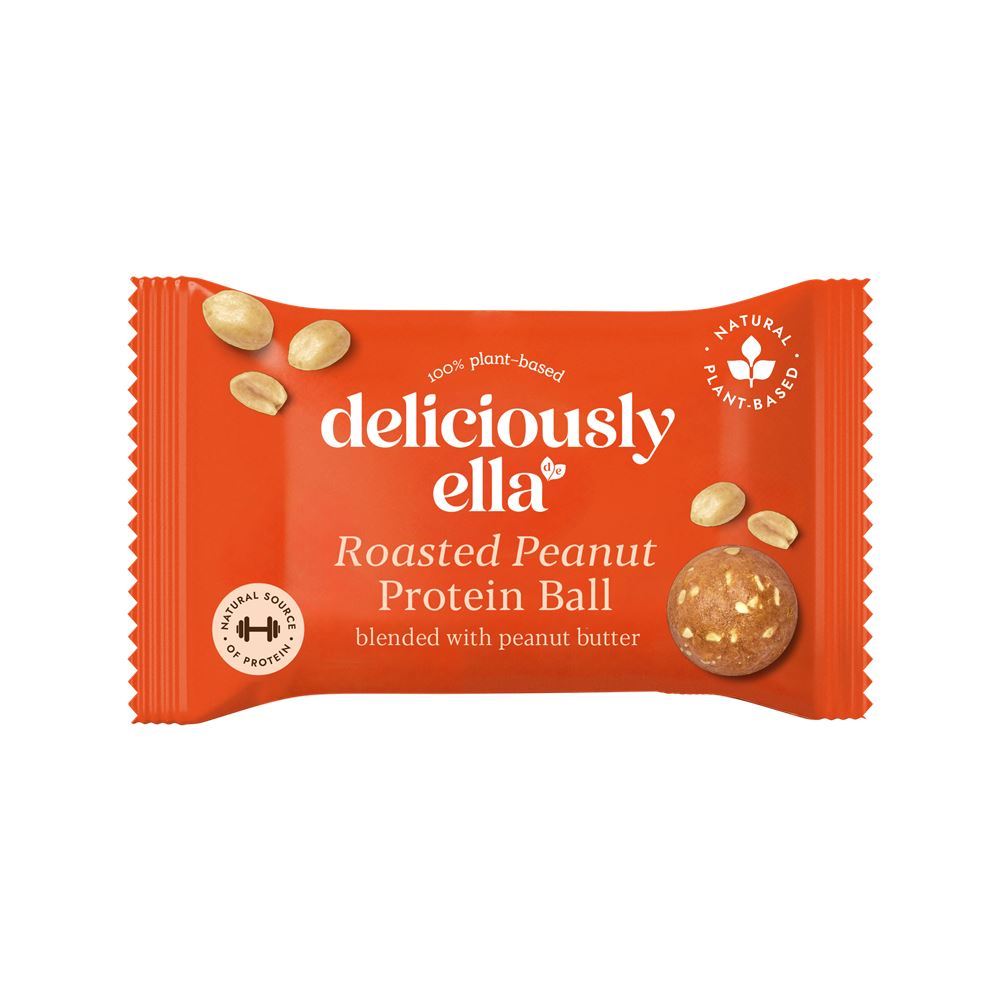 Deliciously Ella Roasted Peanut Protein Ball 40g - 12 Pack
