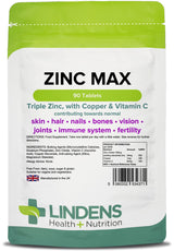 Lindens Zinc Max - 90 Tablets