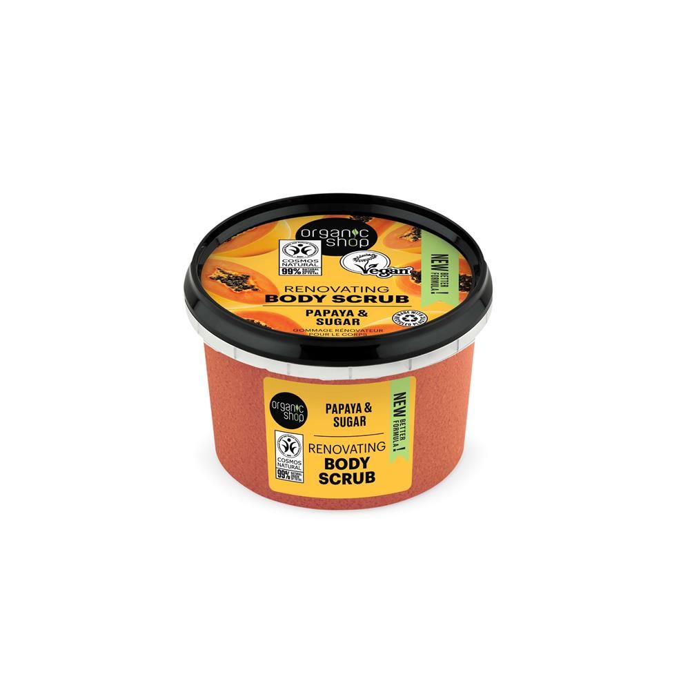 Organic Shop OS Renovating Body Scrub Papaya & Sugar 250ml