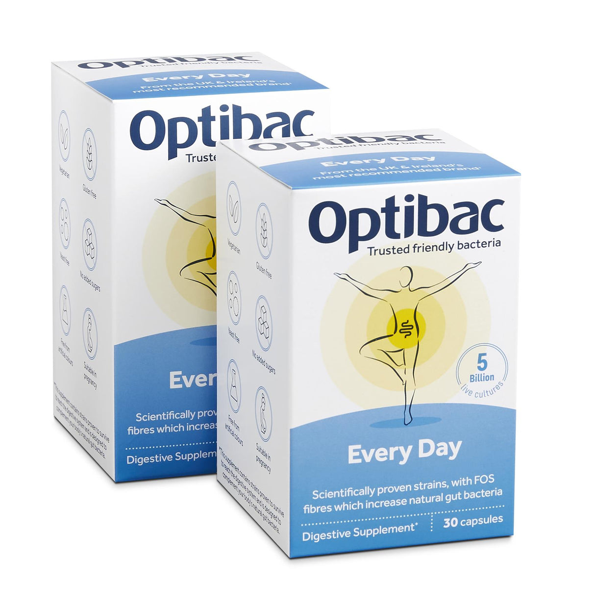 OptiBac Probiotics For Every Day 30 - 90 Capsules